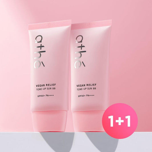[Tone Up] athe Vegan Relief Tone Up Sun BB 50mL 1+1 Special Set